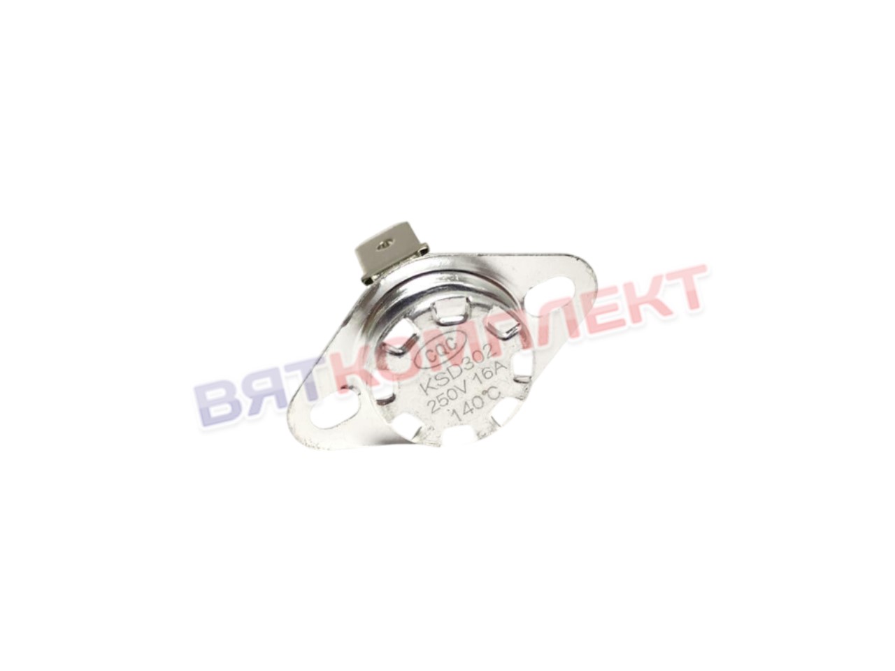 Термостат 140°С KSD301(302) 250V 16A NC 